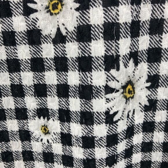 Torrid Mini Textured Knit Puff Sleeve Skater Dress Size 1/1X/14-16 - Picture 5 of 8